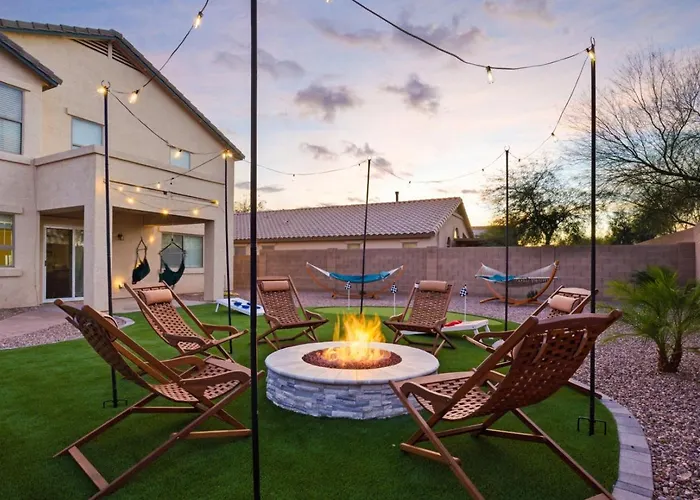 Villa Glow And Go Heated Pool, Spa, Mini Golf, Fire Pit *