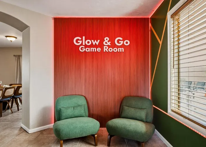 Villa Glow And Go Heated Pool, Spa, Mini Golf, Fire Pit *