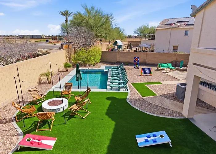 Villa Glow And Go Heated Pool, Spa, Mini Golf, Fire Pit *