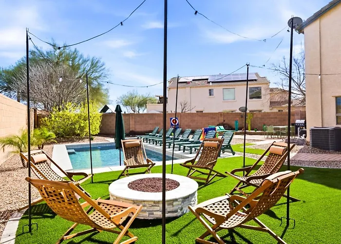 Glow And Go Heated Pool, Spa, Mini Golf, Fire Pit Casa Grande