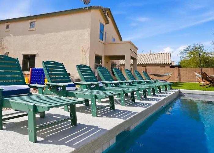 Villa Glow And Go Heated Pool, Spa, Mini Golf, Fire Pit *